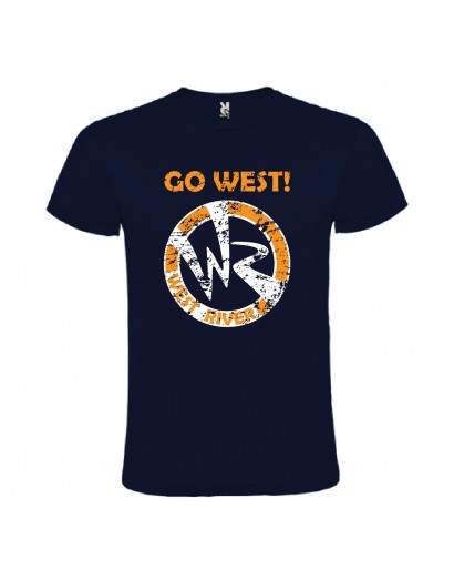T-Shirt "Go West" West...
